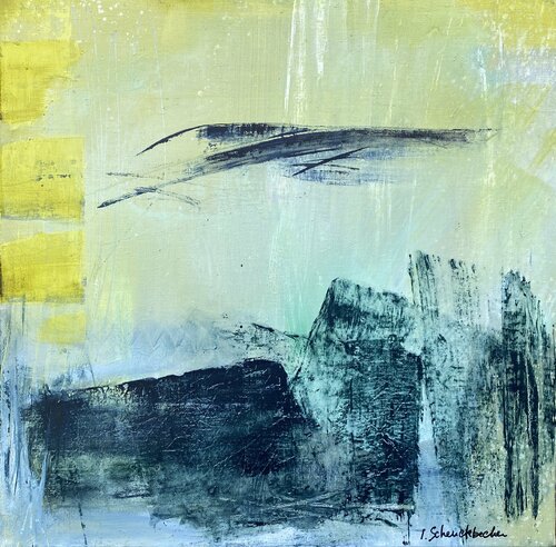 Le nez dans l’herbe  1 von Isabelle Schenckbecher-Quint, Malerei kaufen auf Singulart