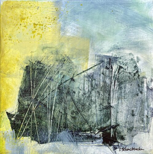 Le nez dans l’herbe  2 von Isabelle Schenckbecher-Quint, Malerei kaufen auf Singulart