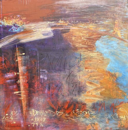 Le Mystère du Temps di Isabelle Schenckbecher-Quint, Pittura in vendita su Singulart