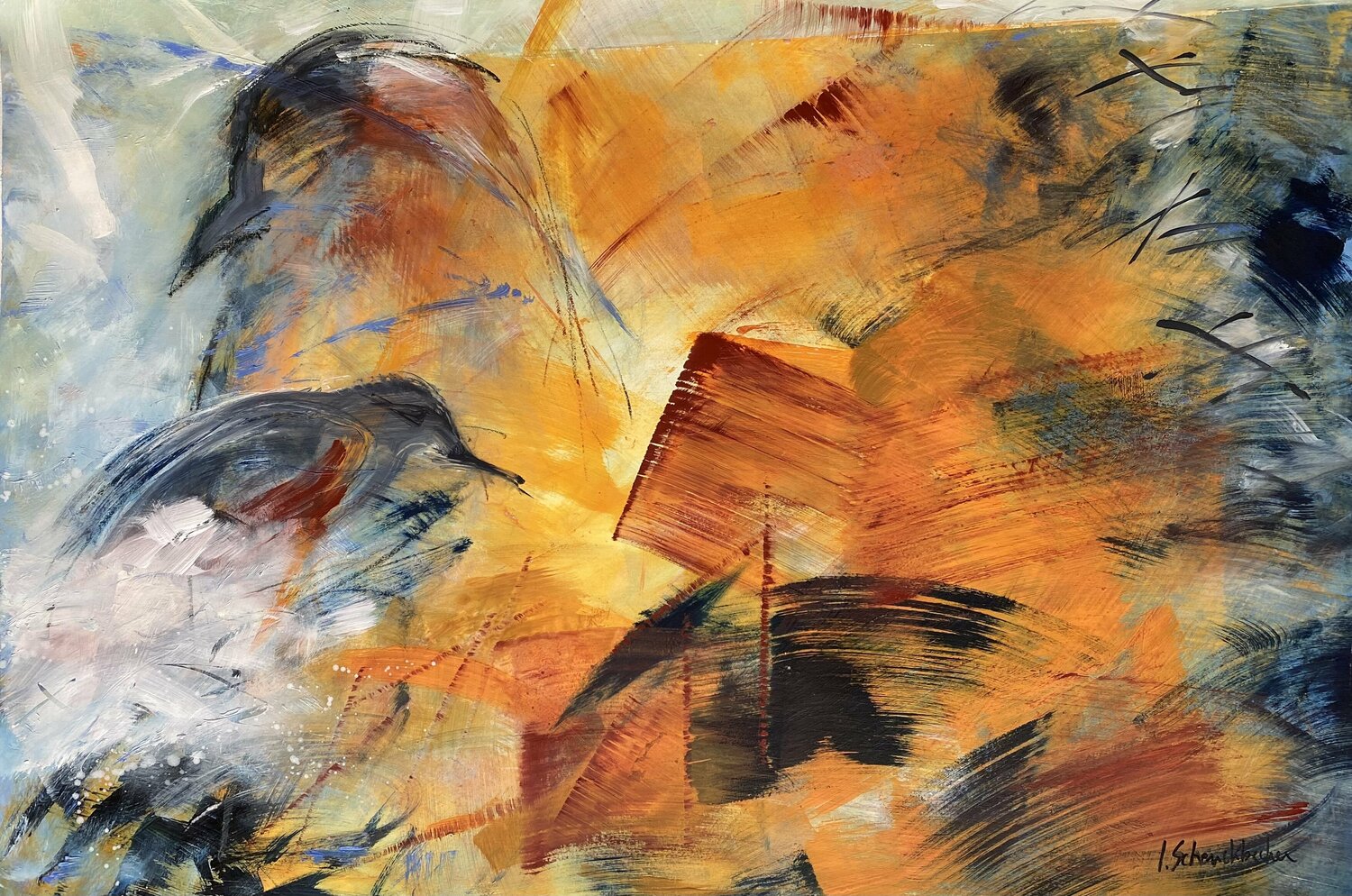 Oiseaux de feu Isabelle Schenckbecher-Quint