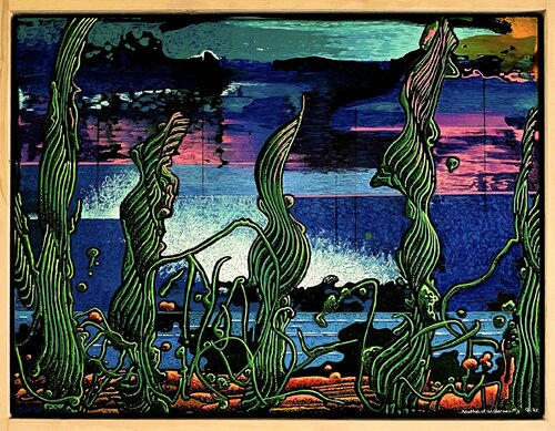 RHYTHM OF WILDERNESS #3 de Gregory Parker, Pintura a la venta en Singulart