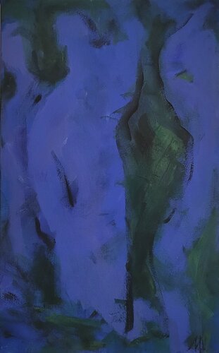 Kampf di Nadya Hauswald, Pittura in vendita su Singulart