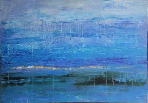 Tiefes  Wasser de Nadya Hauswald, Pintura a la venta en Singulart