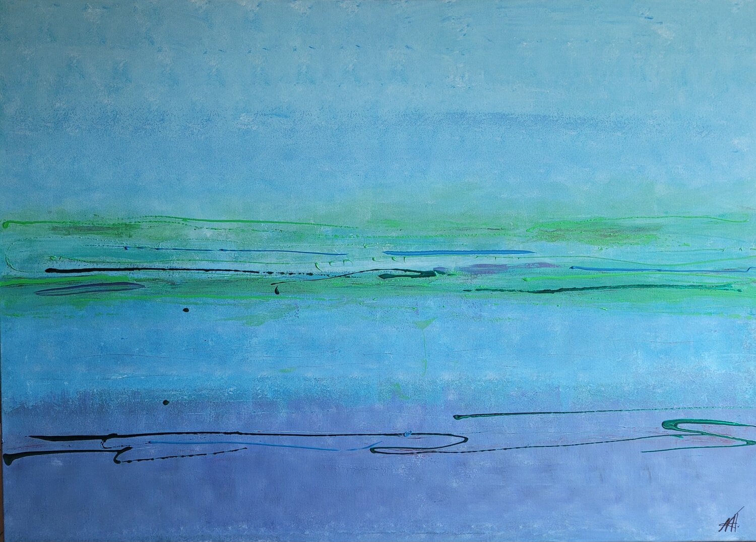 Frische Briese Nadya Hauswald Original painting for sale
