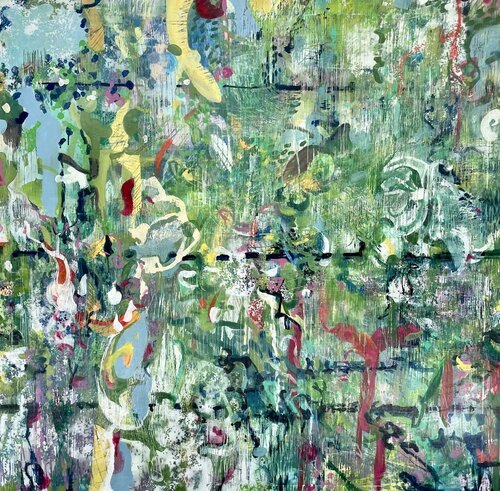 JUNGLE by Paula Menchen, 油畫 for Sale on Singulart