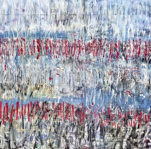 LA Unfinished Stories by Paula Menchen, Painting for Sale on Singulart