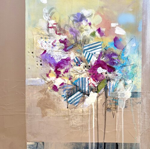 Blossoms by Paula Menchen, 絵画 for Sale on Singulart