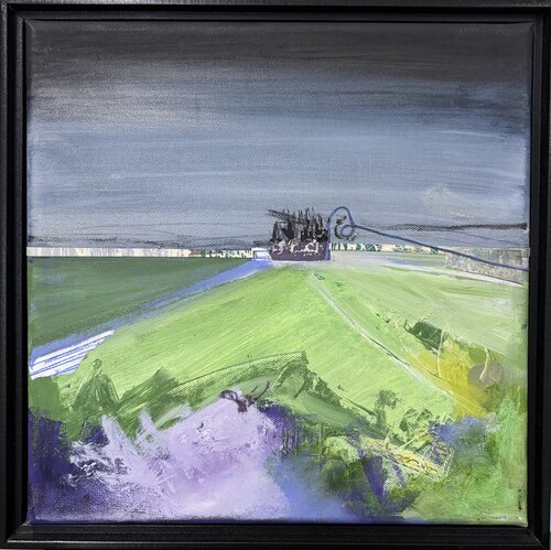 "Tank Hill" Where Dreams Were Made by Paula Menchen, Painting for Sale on Singulart