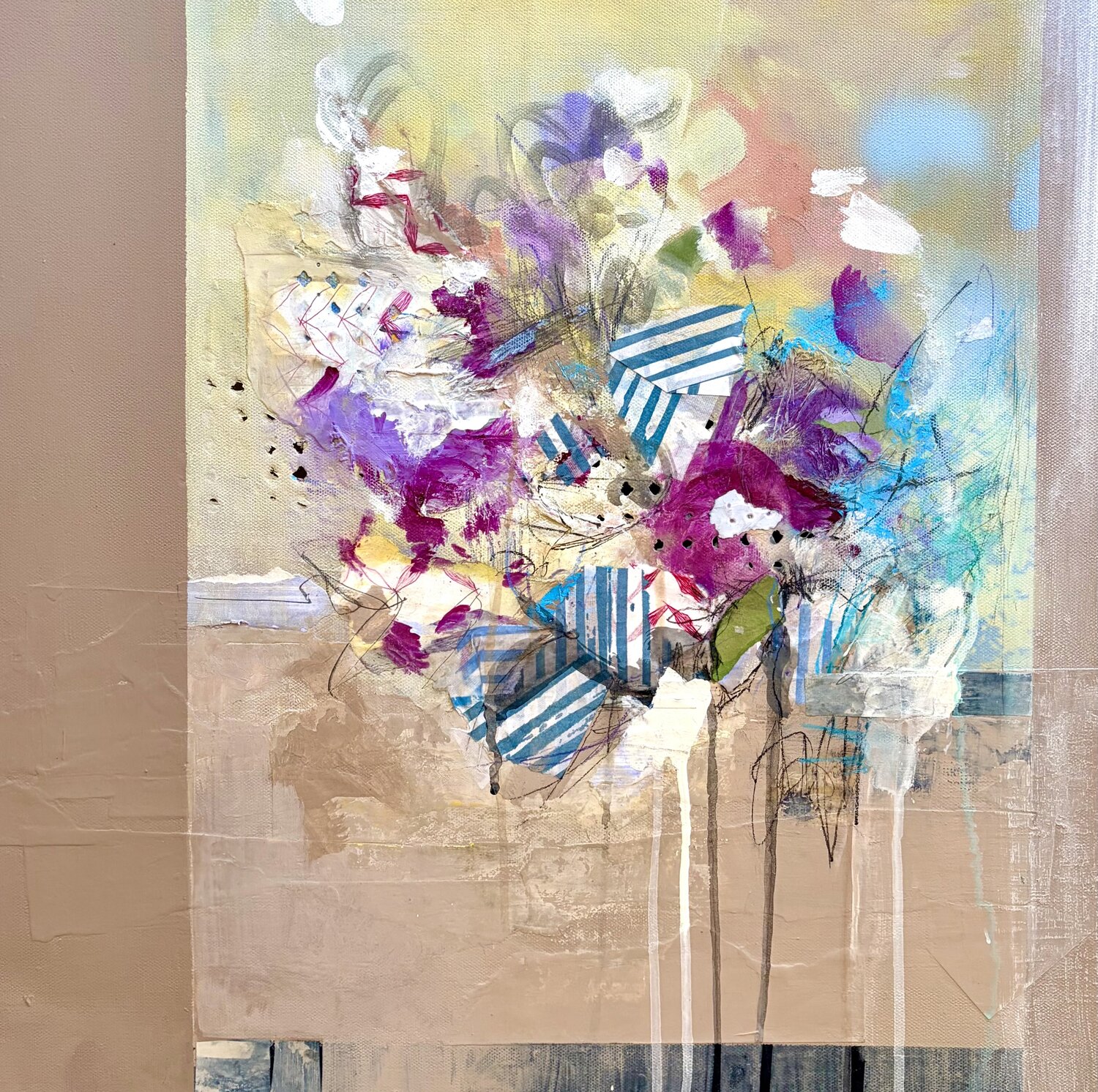 Blossoms Paula Menchen Original painting for sale