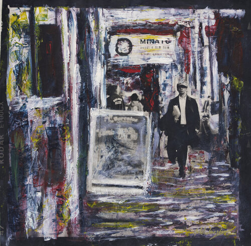 Long street walker by Malcolm Dare, Other Media for Sale on Singulart