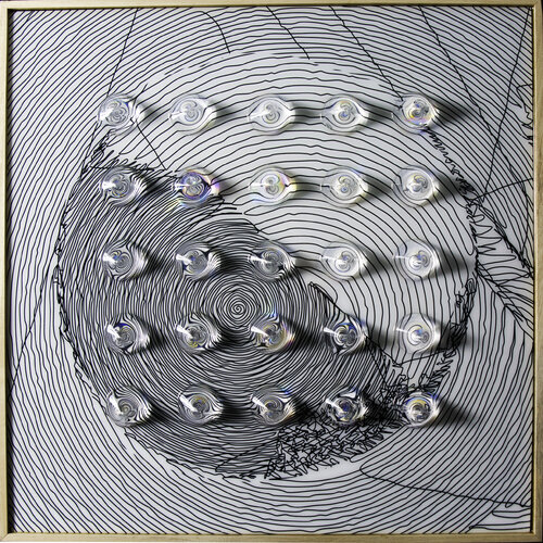 Quantum Particles: Becoming #1 by Peta Jacobs, その他のミディアム for Sale on Singulart