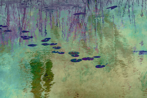 Echo of light 04  resonating Claude Monet par August Langhout, Photographie en vente sur Singulart
