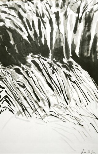 Phragmites di Armelle Léon, Opera su carta in vendita su Singulart