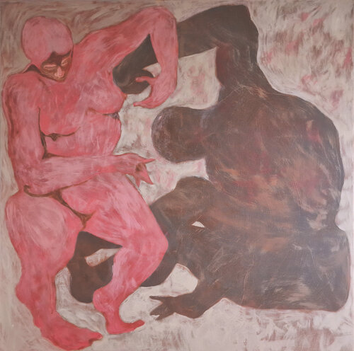 Contact as Embodied Distance de Ulyana Mirta Groffman, Pintura a la venta en Singulart