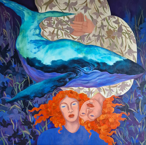 Gemini by Ulyana Mirta Groffman, 회화 for Sale on Singulart