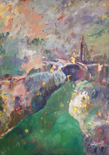 Milk Salt Blossom by Ulyana Mirta Groffman, Painting for Sale on Singulart