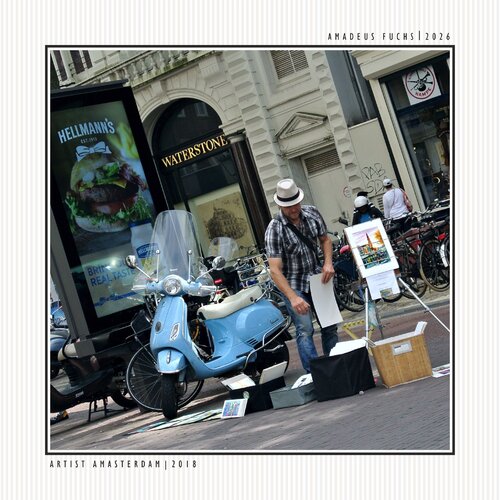 AMSTERDAM ARTIST - HUMANITY SIGNAL by Amadeus Fuchs, Photography for Sale on Singulart