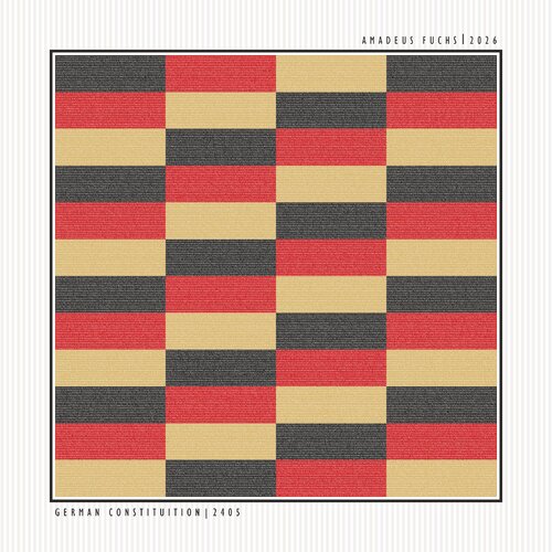 German Constitution - Democratic Signal by Amadeus Fuchs, Print for Sale on Singulart