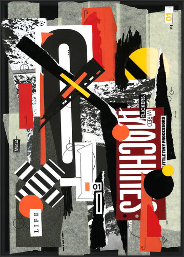 Zeros and Ones of Loving Grace par Ben Serbutt, Œuvre sur papier en vente sur Singulart