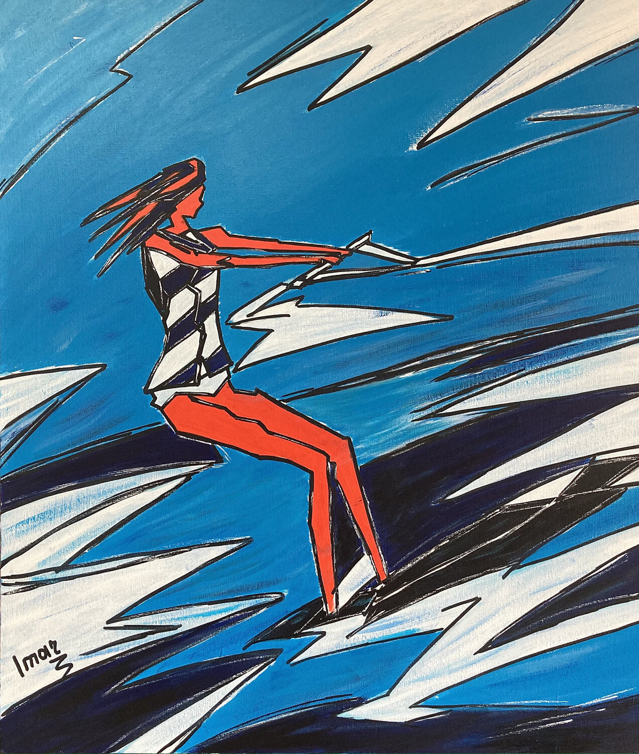 Water Skier Marina Imar