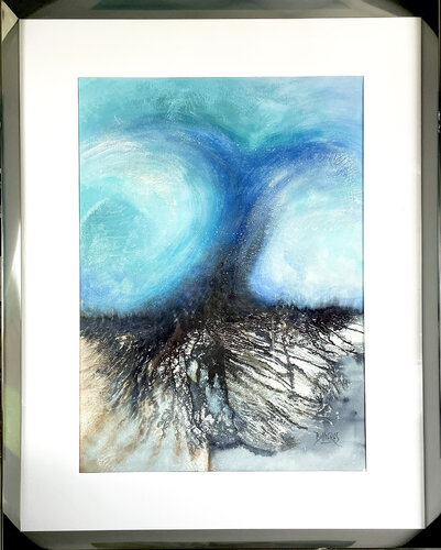 ENTRE CIEL ET TERRE by CLEMENT BILLIERES, Painting for Sale on Singulart