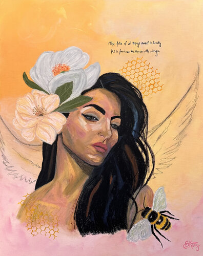 The Fate of All Things Sweet de Stephanie Kutty, Pintura a la venta en Singulart