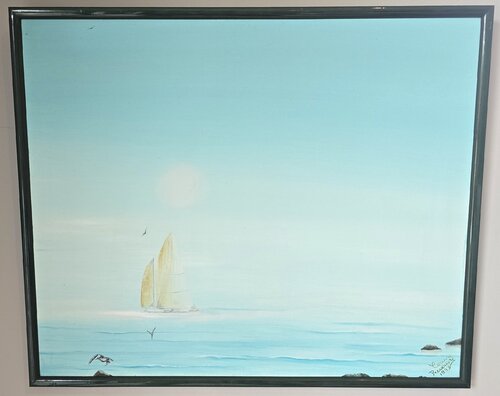 Voile de Brume di Corinne PRESSOUYRE, Pittura in vendita su Singulart