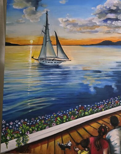 Chiamami estate di Vanessa Vedda, Pittura in vendita su Singulart
