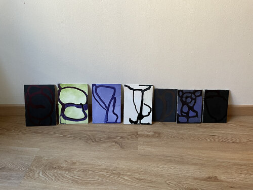 Flowers de Federica Zanello, Pintura a la venta en Singulart