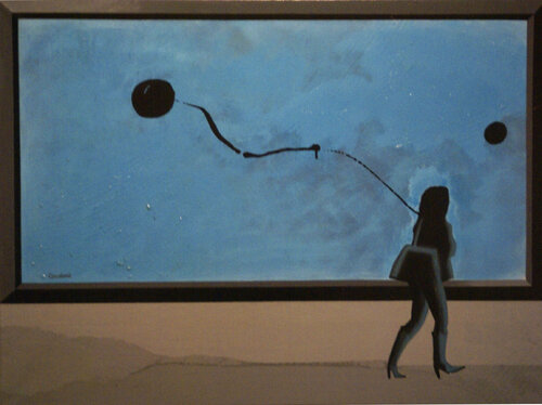 La voleuse du ballon de Juan by 2c.coudert@gmail.Com COUDERT, 絵画 for Sale on Singulart