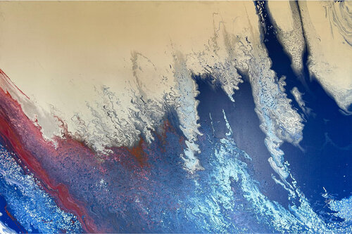 AURORA 1 by Nicole Yazbeck, 회화 for Sale on Singulart