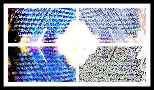 Blue Vortex par Claudia Maria Albiero, Digital en vente sur Singulart