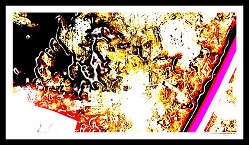 PINK LINE WITH BLACK di Claudia Maria Albiero, Digitale in vendita su Singulart