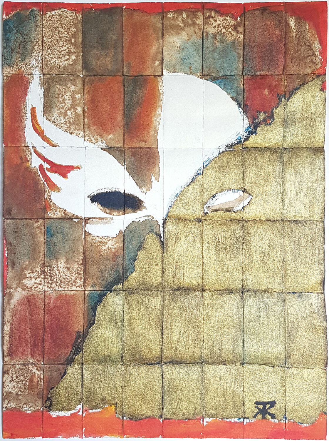Cocréation Tong Xiong Art Obra en papel en venta