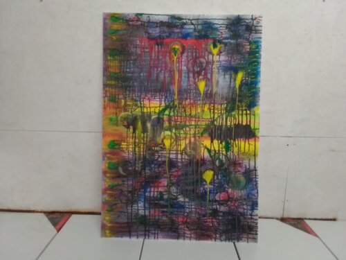 Goldene Stille by Mario Gnüchtel, Painting for Sale on Singulart