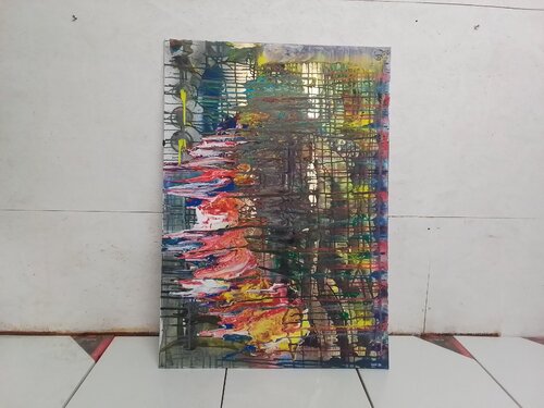 Die Reinigung by Mario Gnüchtel, Painting for Sale on Singulart