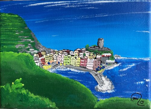 Port de Vernazza von Camille Roth, Malerei kaufen auf Singulart