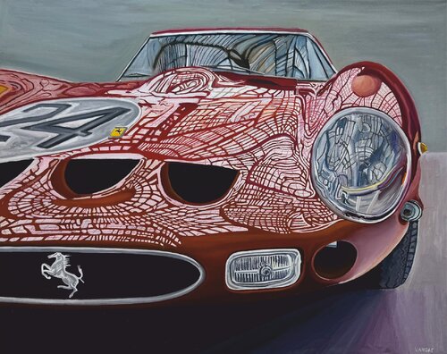 Ferrari 250 gto by Ivan Garbuzov, Drawing for Sale on Singulart