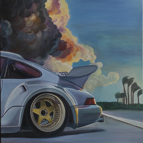 "thunder in heaven" by Ivan Garbuzov, 소묘 for Sale on Singulart
