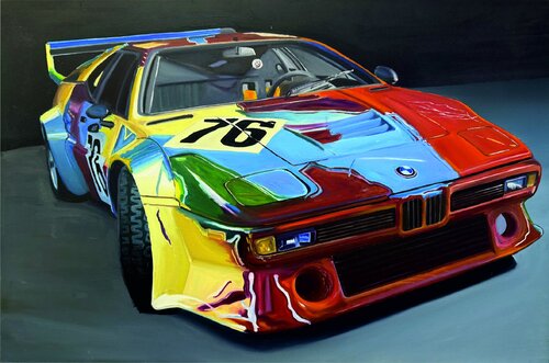 «Bmw m1» di Ivan Garbuzov, Disegno in vendita su Singulart