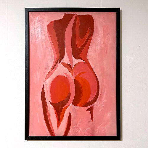 Body Poetry 3/3 di Nicole Rechsteiner, Pittura in vendita su Singulart