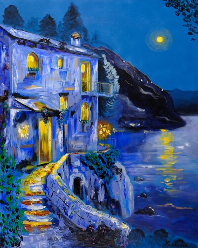 "Mediterranean " by Marina Karkonen, Painting for Sale on Singulart
