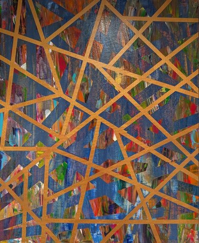 Inside My Mind (Order/Chaos) van James Knights, Schilderij te koop op Singulart