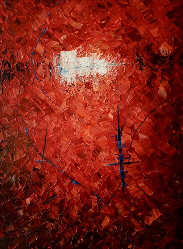 “Punto de ruptura” by Miroslav Spadrna, Painting for Sale on Singulart