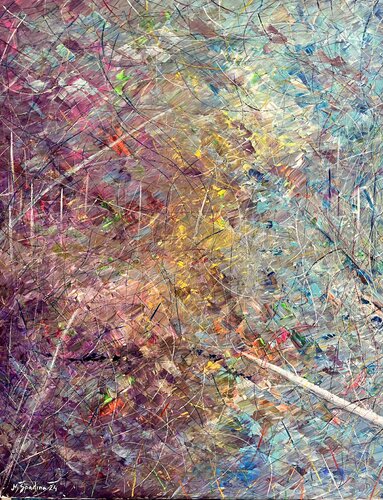 “Ecos del bosque interior” by Miroslav Spadrna, Painting for Sale on Singulart