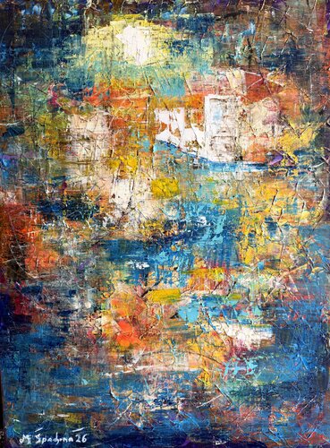 “Paisaje sin coordenadas” von Miroslav Spadrna, Malerei kaufen auf Singulart