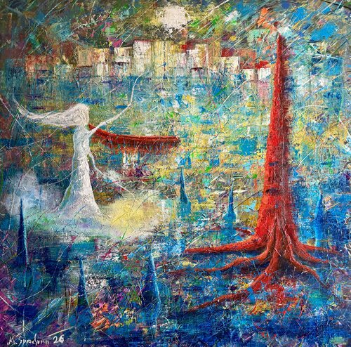 “Raíz y aliento” di Miroslav Spadrna, Pittura in vendita su Singulart
