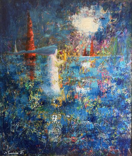Luz Perdurable van Miroslav Spadrna, Schilderij te koop op Singulart