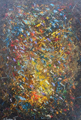 Frecuencia Emocional by Miroslav Spadrna, Painting for Sale on Singulart