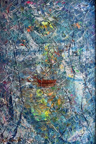 “Nave de Luz Interior” di Miroslav Spadrna, Pittura in vendita su Singulart